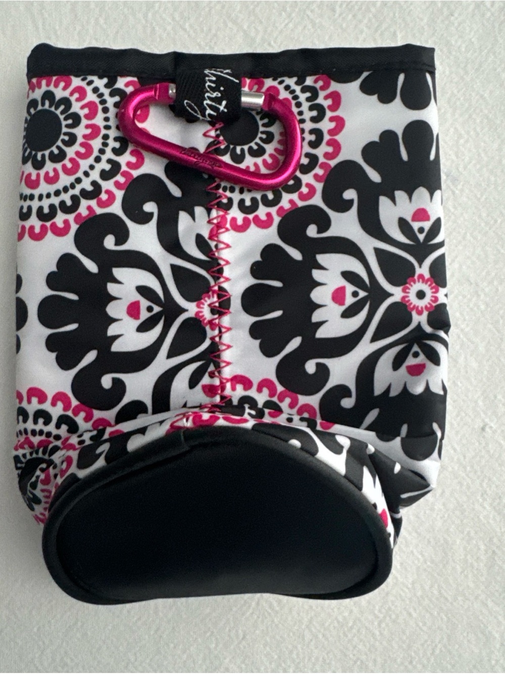 Thirty One Bring-Bottle Thermal Carrier Pink Black NEW!